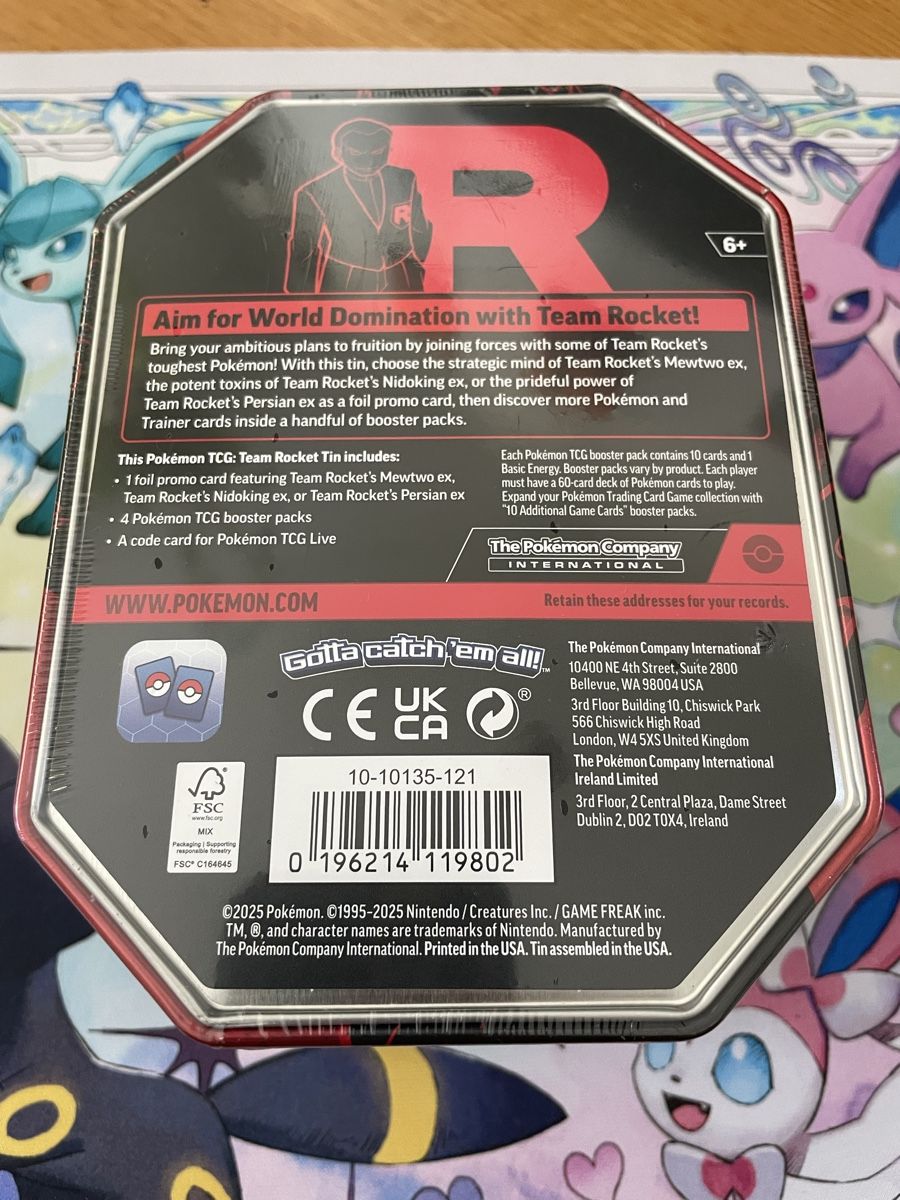 Pokémon Sammelbilder & Trading cards: Pokemon Destined Rivals Tin EN – Neu und originalverpackt aus Wallisellen von ale_v9vd 2