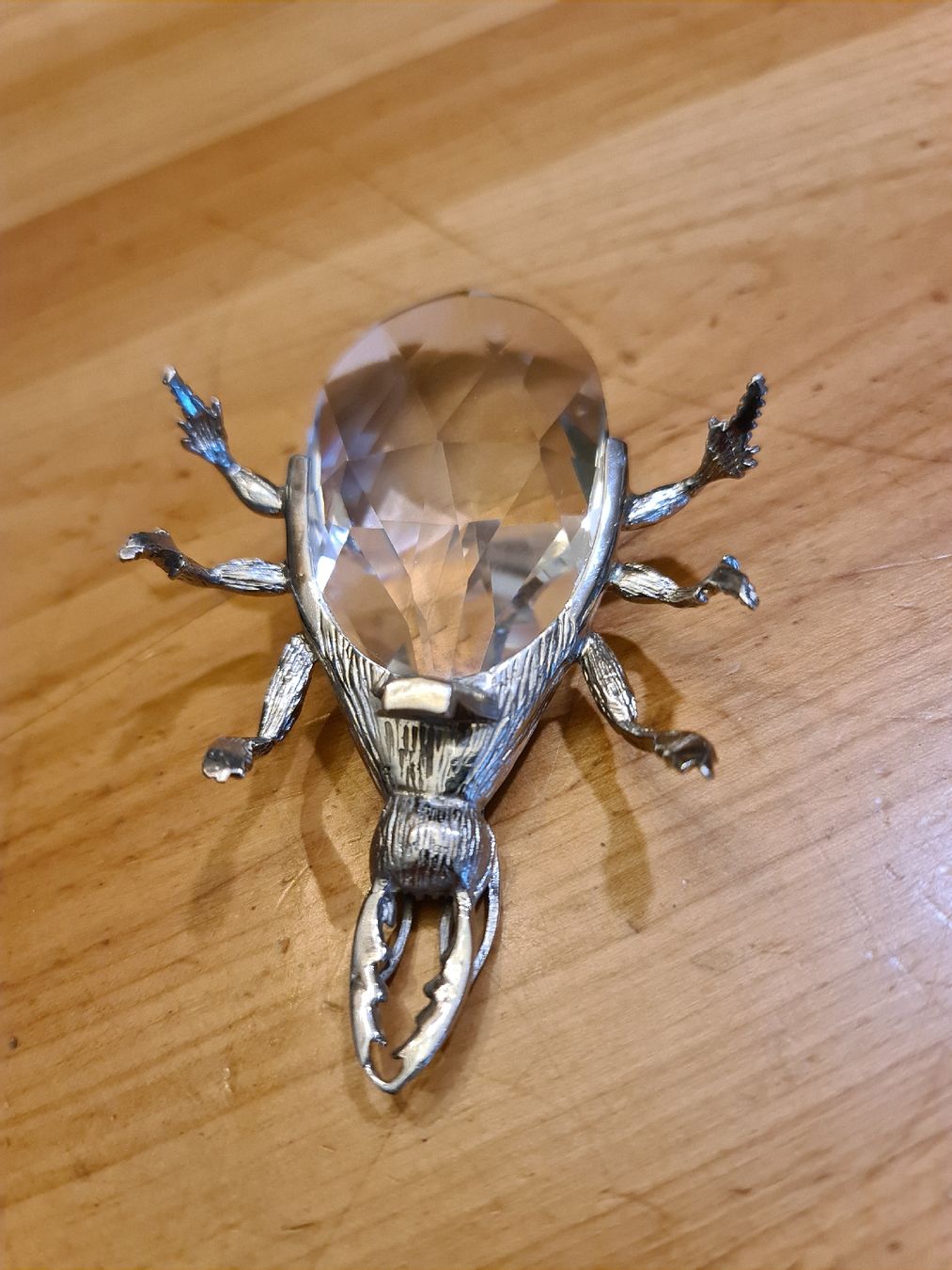 Swarovski Tutte le decorazioni: Swarovski Figur Hirschkäfer Flaschenöffner – Usato da henau venduto da Rockj 2