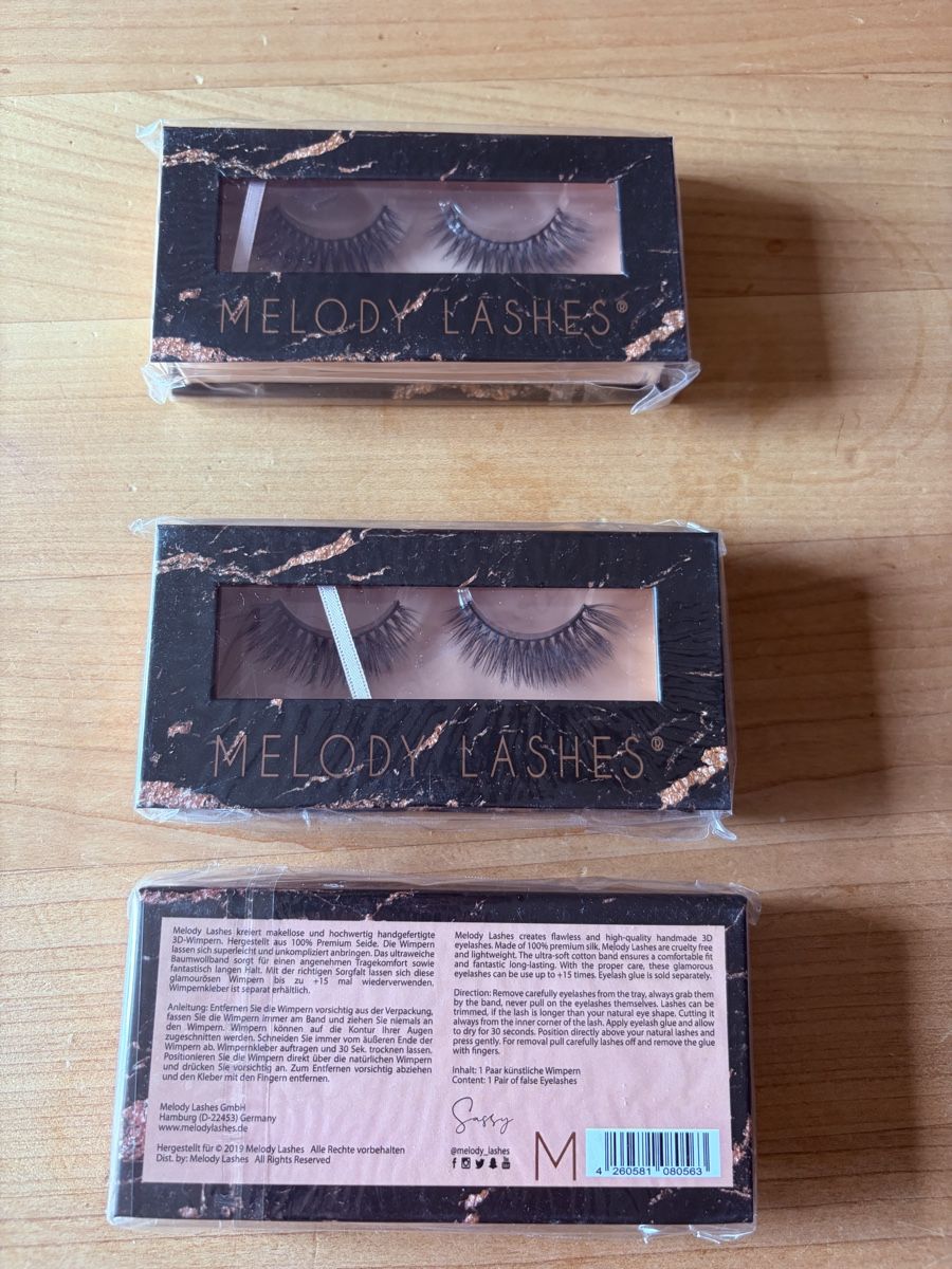Make-up: Melody Wimpern klebbar  – Neu und originalverpackt aus Dorf von Hppower71