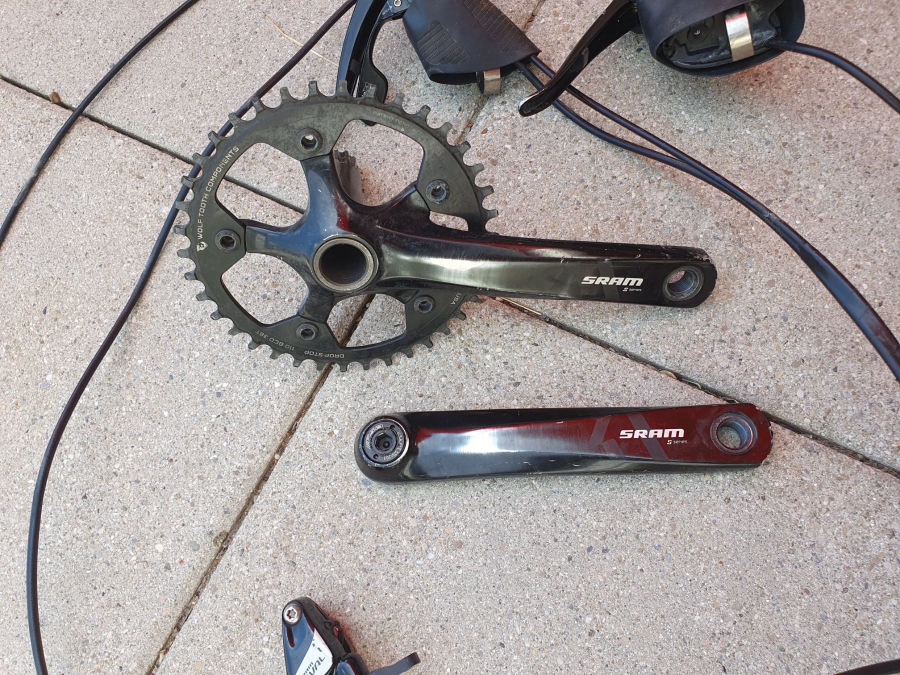 Pièces détachées: Groupe Sram Rival gravel – D'occasion à Magglingen/Macolin par Zwo2 2