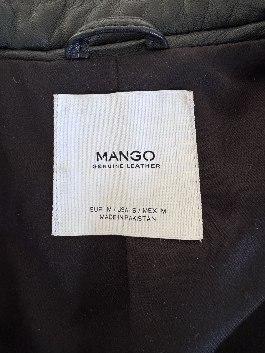 Mango Giacche: Giacca in pelle Mango – Usato da Savosa venduto da guia 2