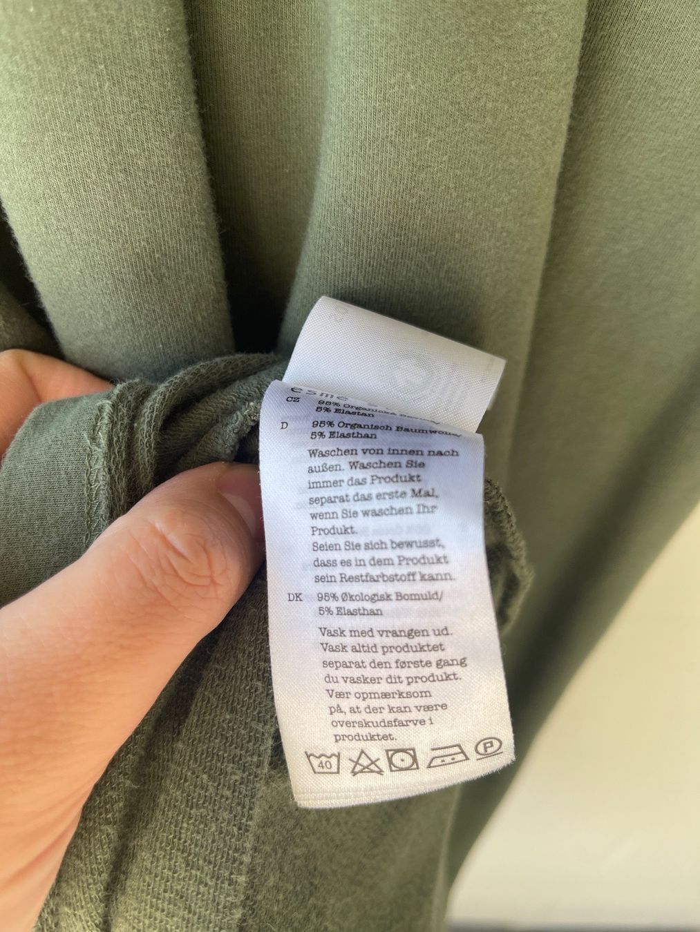 Vestiti: esmé studios Jerseykleid grün Gr. L – Usato da Brütten venduto da Rod816 5