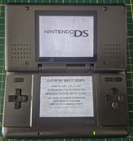 console nintendo ds original noire fonctionnel