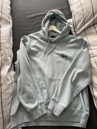 Stüssy Hoodie Blau Grösse L fits M