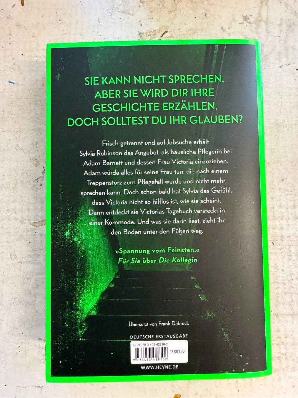 Libri: Die Ehefrau von Freida McFadden – Usato da Dietikon venduto da Buchantiqdietikon 1