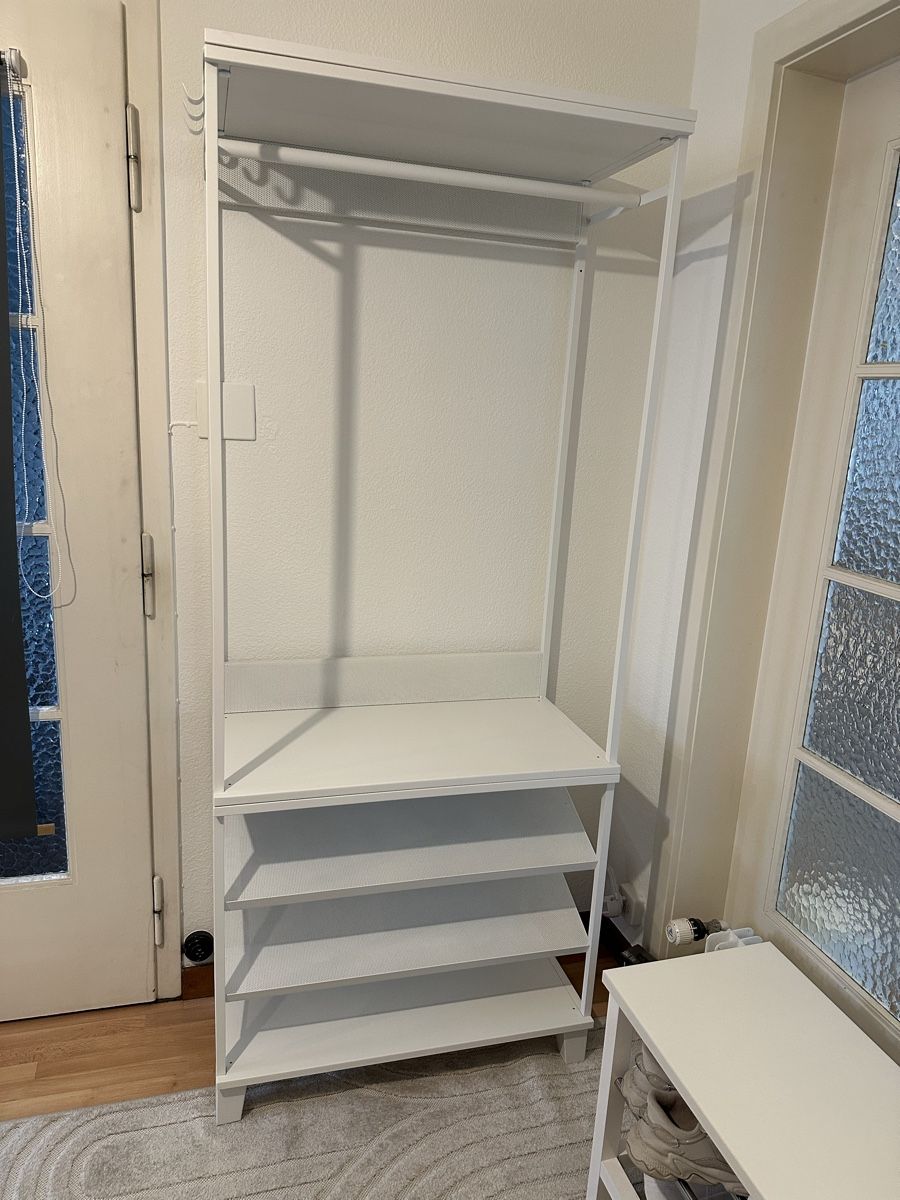 Ikea PLATSA Schrank mit Hängegarderobe und Schuhregal (Gebraucht) in Muri b. Bern für CHF 50 – nur Abholung auf Ricardo kaufen