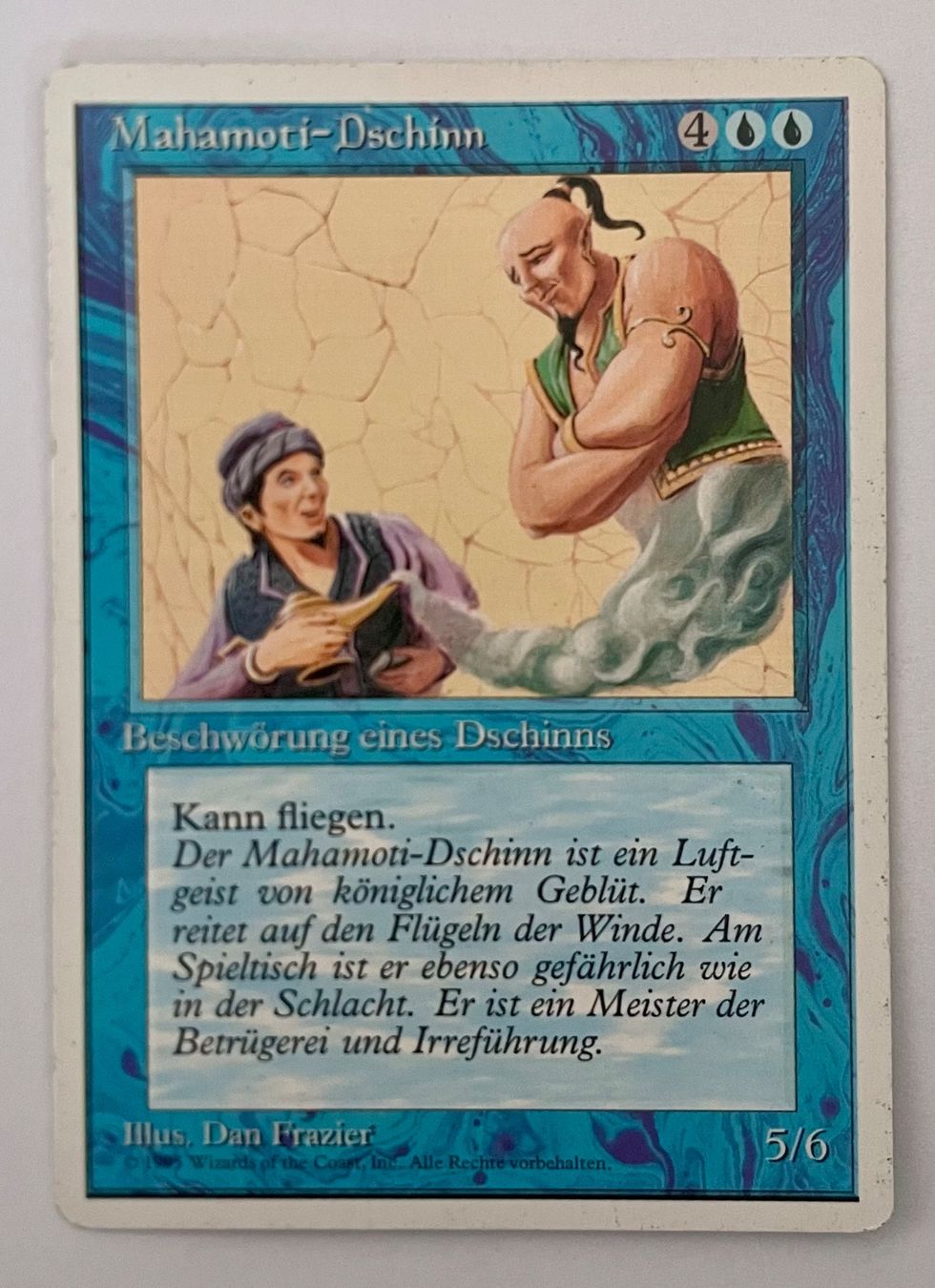 Cartoline: MTG - Mahamoti-Dschinn – Usato da Zürich venduto da T_H_O_M_A_S