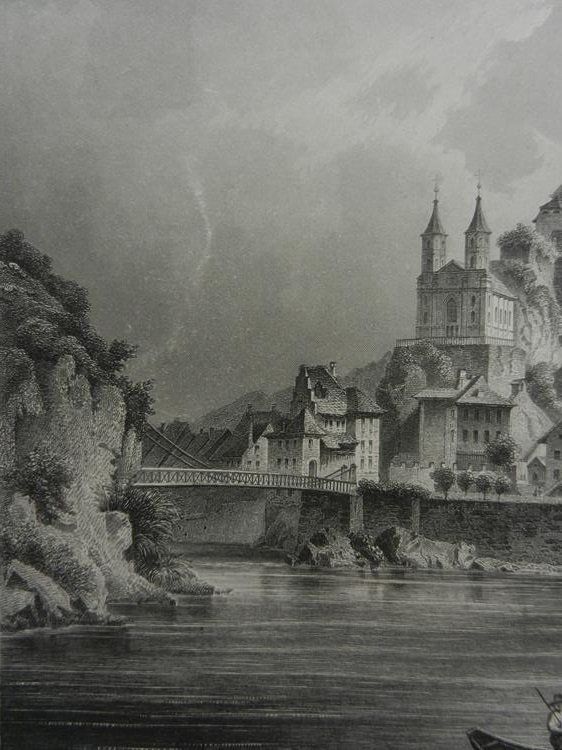 Stiche: Aarburg Stahlstich – Gebraucht aus Risch von Antikfee 3