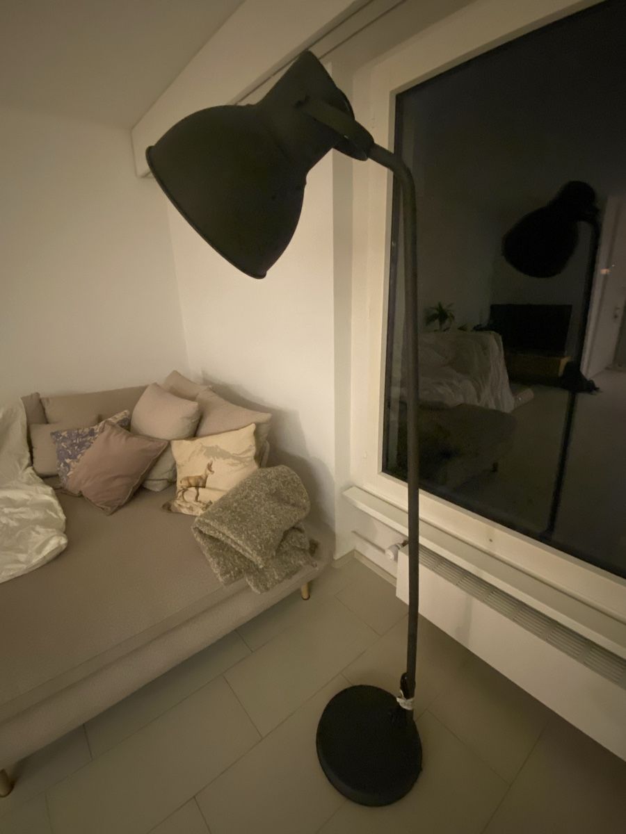 Ikea Lampen: IKEA Hektar Standleuchte dunkelgrau – Gebraucht aus Küsnacht ZH von monika2404