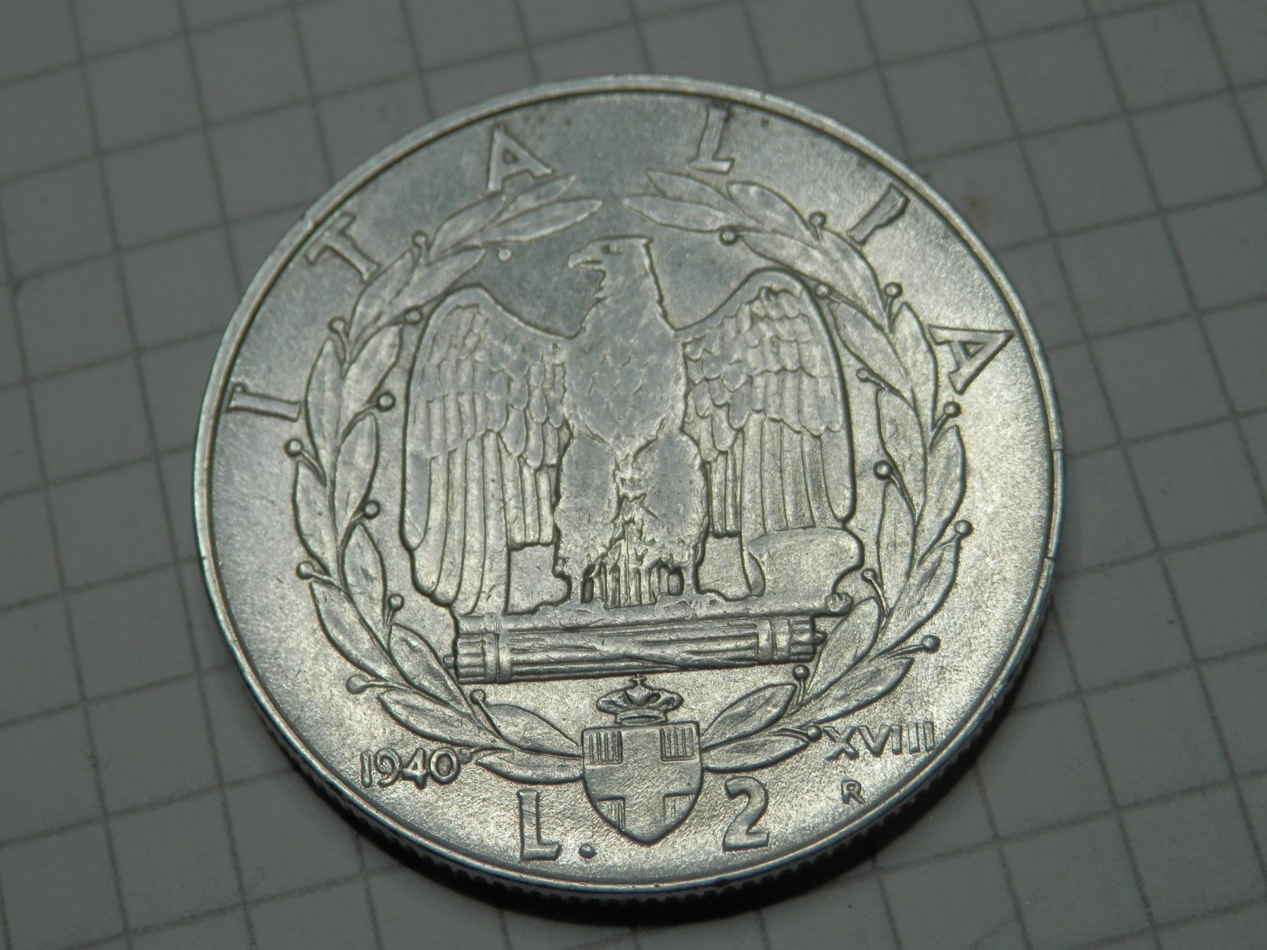 Tutti le monete: Italien 2 Lire, 1940 – Usato da Weiach venduto da weiach81 1
