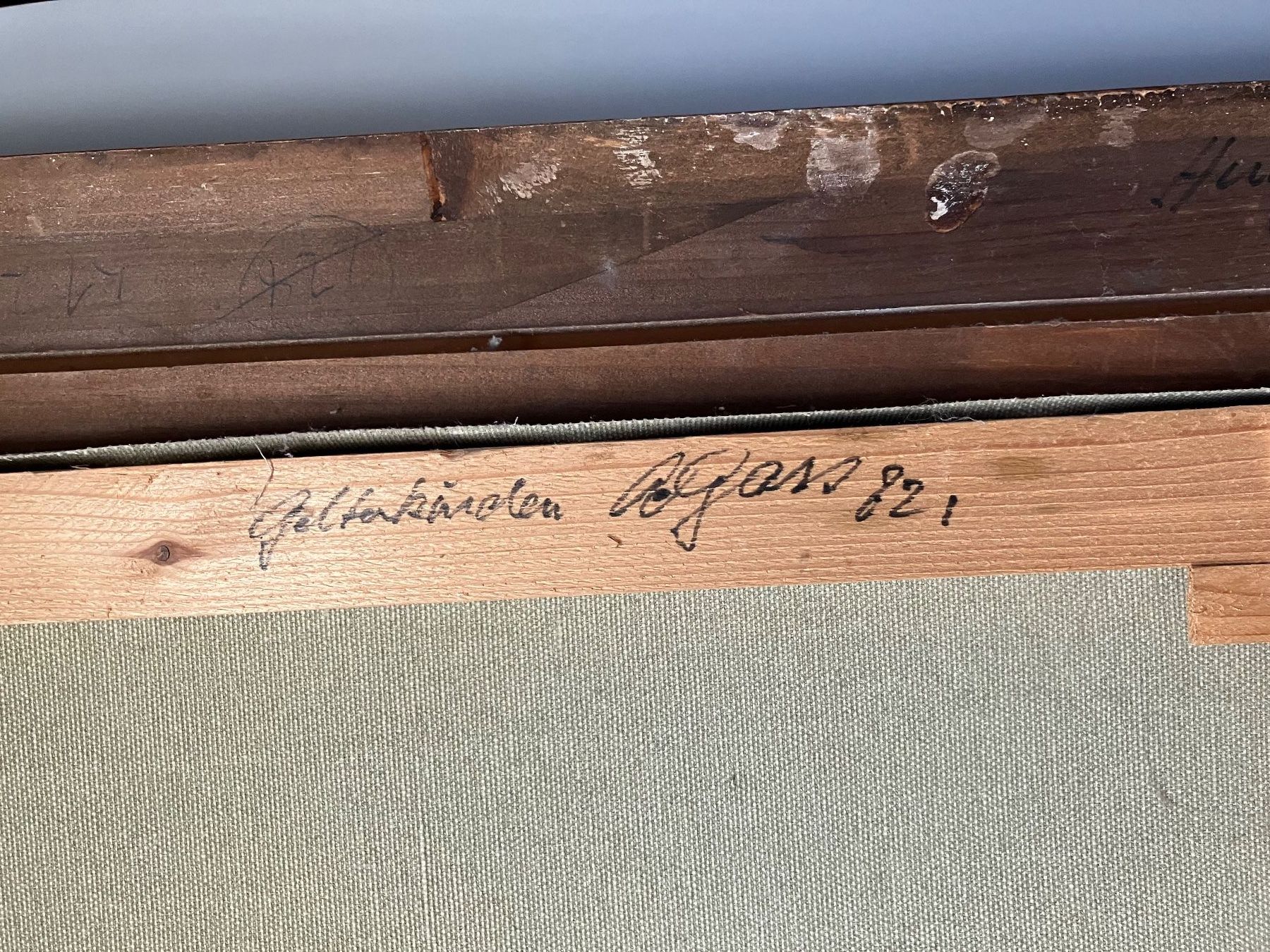 Dipinti: Gemälde Alfred Gass – Usato da Itingen venduto da bib_59tp 3
