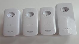 TP-Link Powerline 1200Mbps 4er Set neuwertig