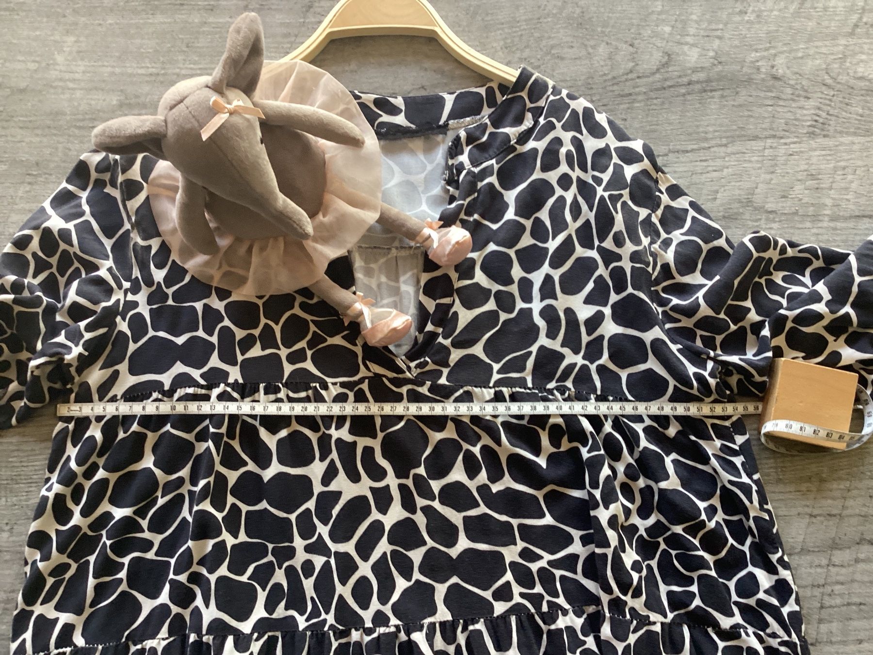 Vestiti: SALE Kleid mit Tiermuster, Grösse ca. L – Usato da Homberg b. Thun venduto da Homata 3