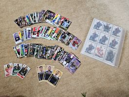Set aus ca. 500 Fussballkarten (Panini, Topps) 2024/25