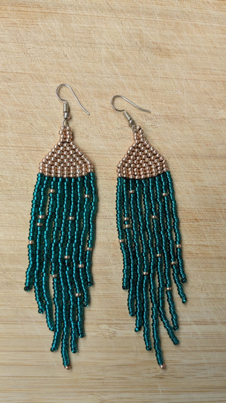 Orecchini pendenti & Orecchini a lobo: Glasperlen Ohrringe handmade – Nuovo e nell'imballaggio originale da Basel venduto da cla_qrg5