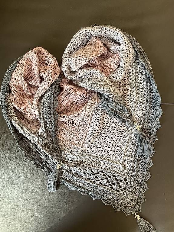 Foulards, Tücher & Schals: Schultertuch Torüggdenken – Neu (gemäss Beschreibung) aus Neuhausen von Mandala65 3