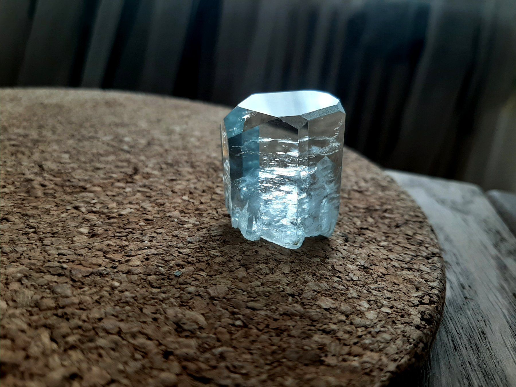 Minerali & Pietre curative: Aquamarin Kristall 204.7ct – Nuovo e nell'imballaggio originale da Winterthur venduto da Muzo7