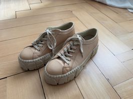 STEVE MADDEN - Leder Sneaker beige 40