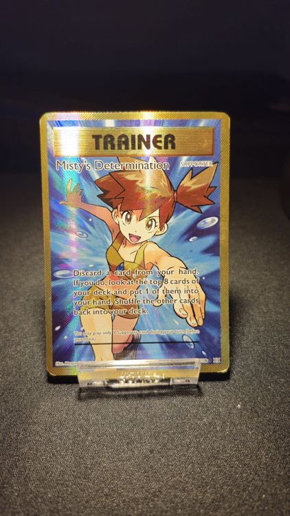 Pokemon Carta Singola MISTY'S DETERMINATION 80/108 - Espansione EVOLUTIONS