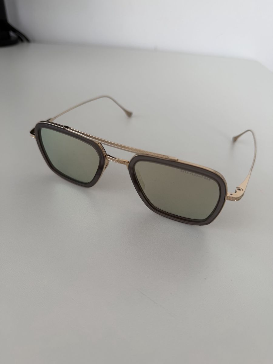 Occhiali & Lenti: DITA FLIGHT.006 / Matte Grey Crystal - 12K Gold 2 – Nuovo (secondo la descrizione) da Zürich venduto da eli_7svm 1