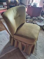 Sitzmöbel Vintage Lounge Sessel beige Stoff