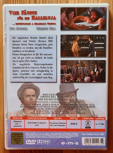 Vier Fäuste für ein Halleluja   (Deutsch)          ©'1971 3