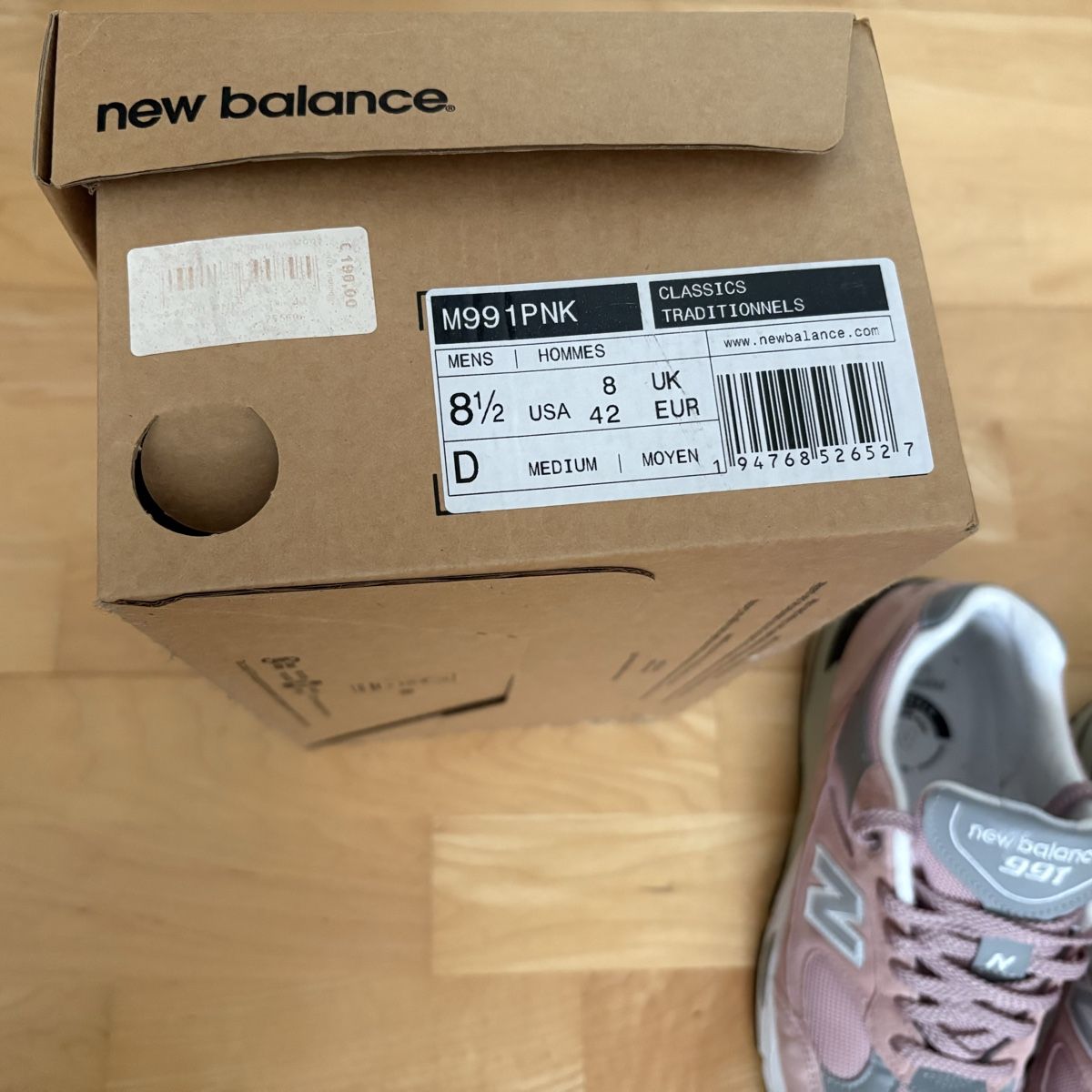 New Balance Scarpe da uomo: New Balance 991 pink – Usato da Wallisellen venduto da ntroulis80 6