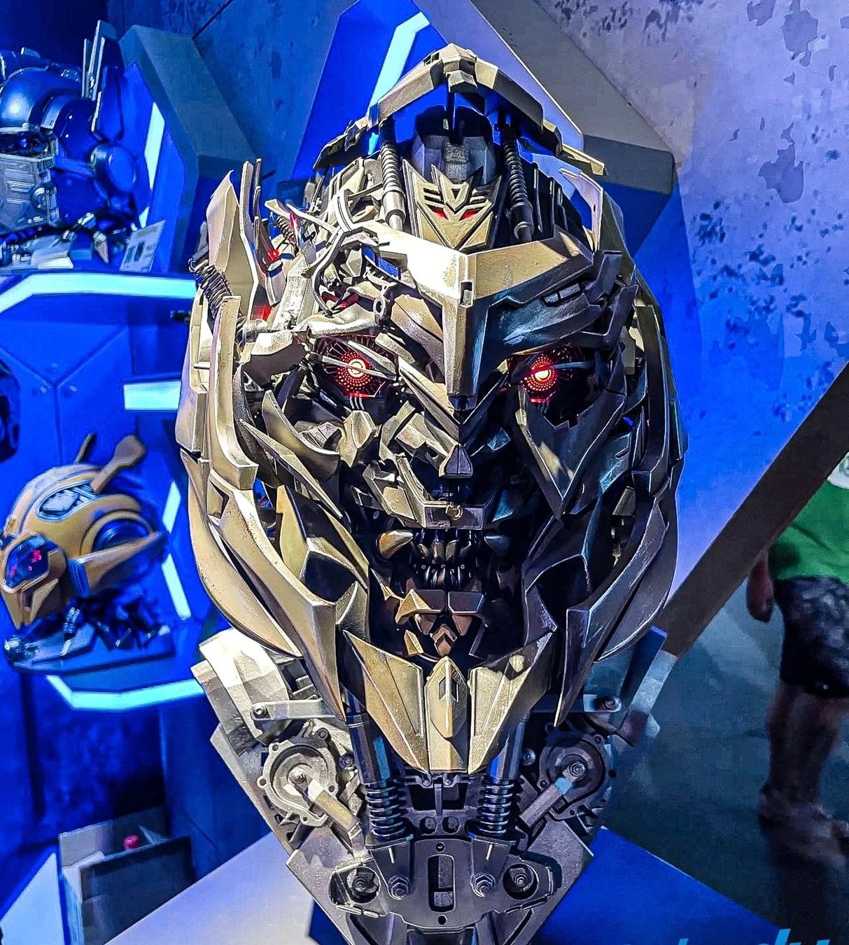 Helme & Visiere: Megatron Kopf\Helm. Hoch detailliert – Neu (gemäss Beschreibung) aus Lohn-Ammannsegg von JarvisSystem2.0