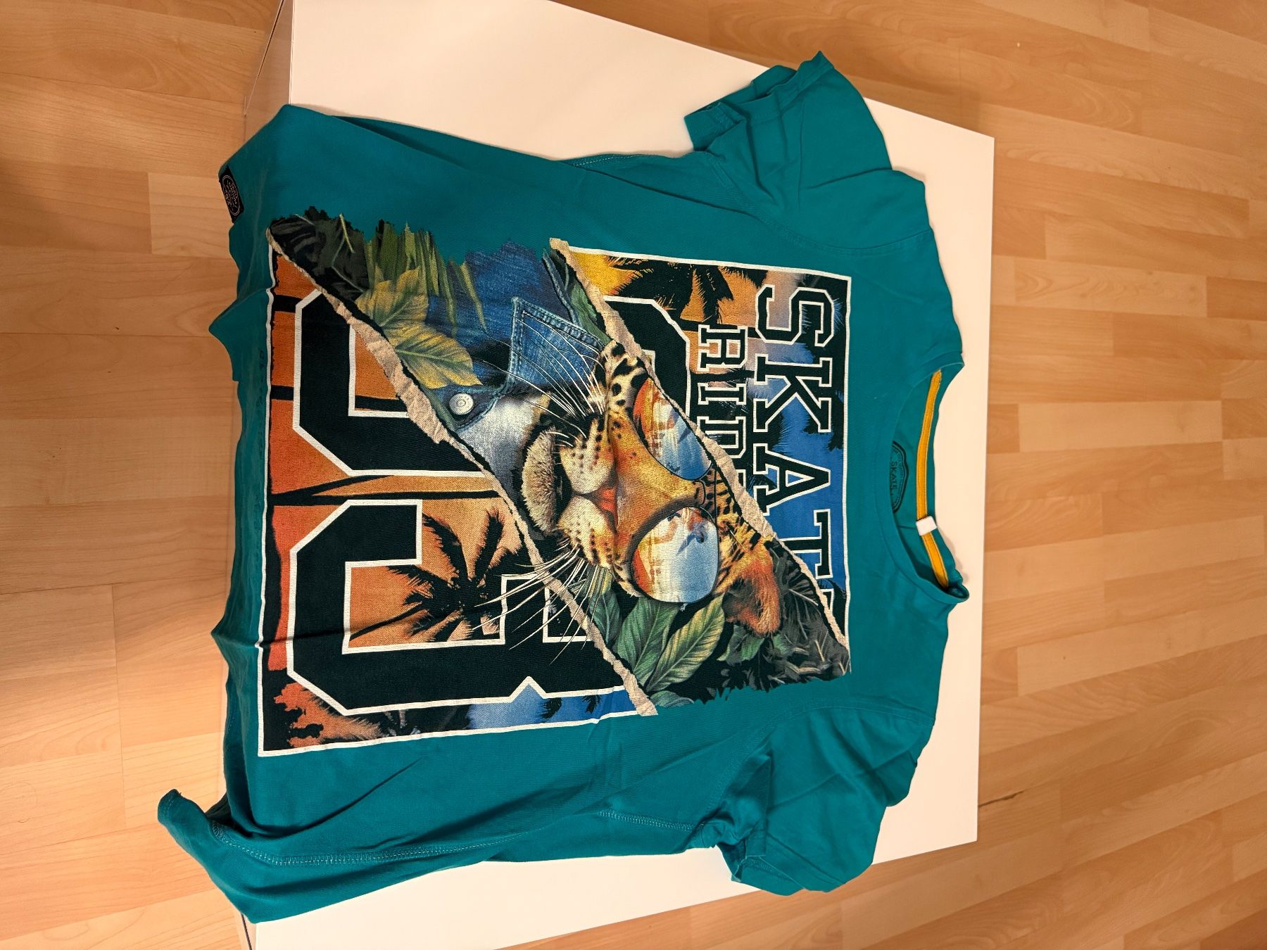 C&A T-shirt: Blaues T-Shirt – Usato da Suhr venduto da sel_w2yg 2
