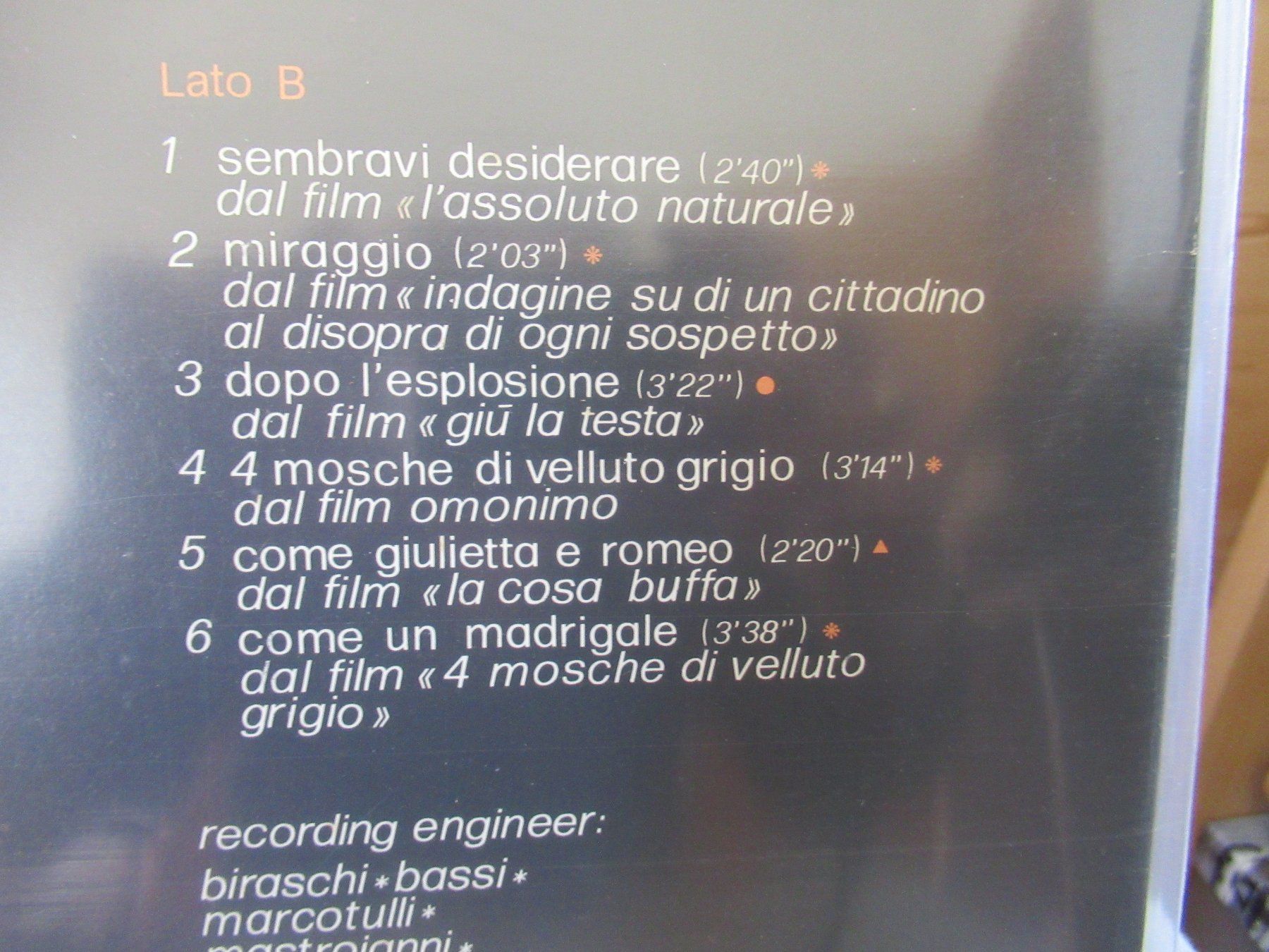 Dischi in vinile: ENNIO MORRICONE - FOTOGRAMMA PER FOTOGRAMMA – Usato da Grône venduto da Mire01 2