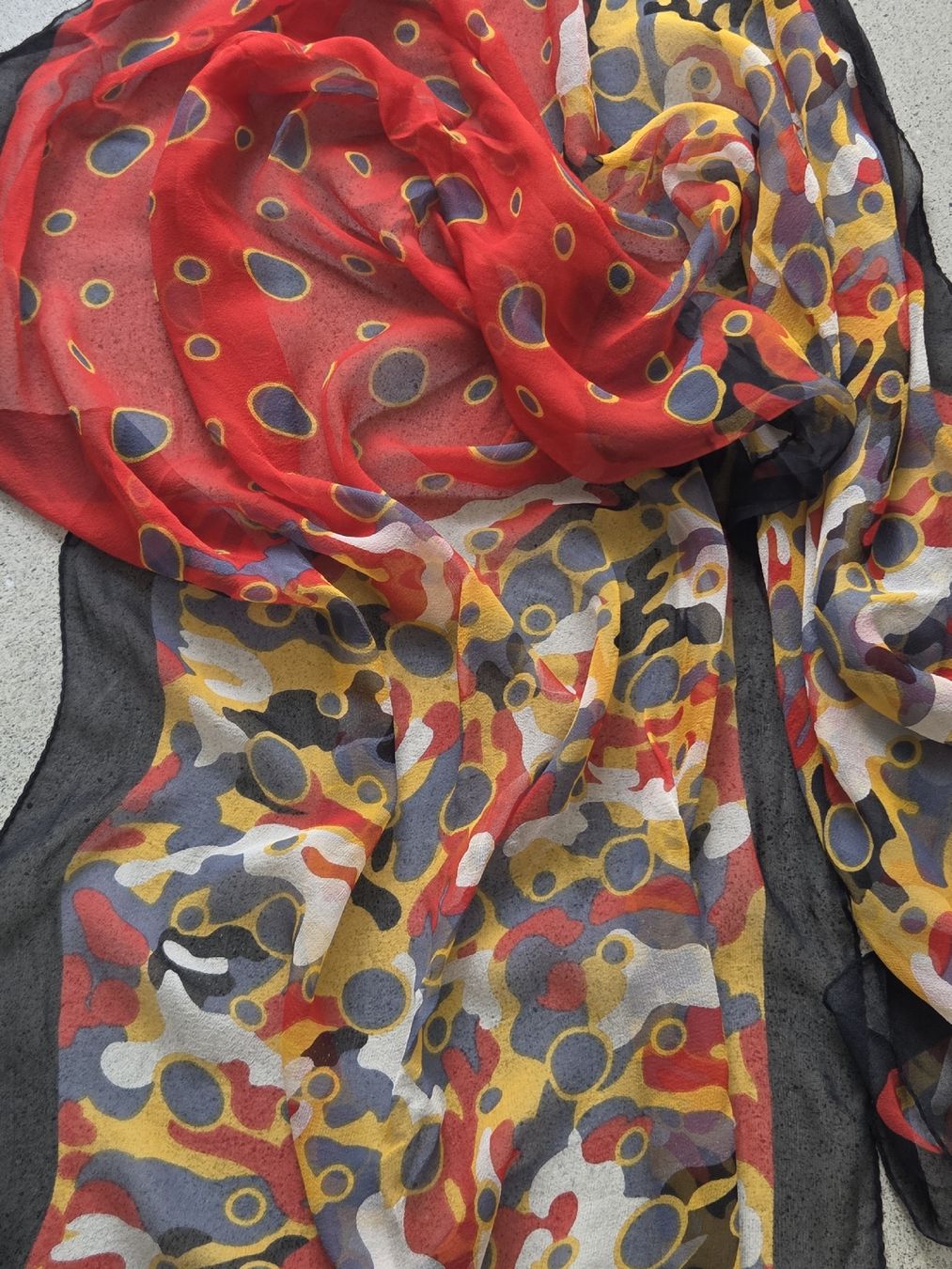 Foulards & écharpes: Seidenschal 60 x 170 cm – Neuf avec emballage d'origine à Frauenfeld par Schenken-mit-Herz 1