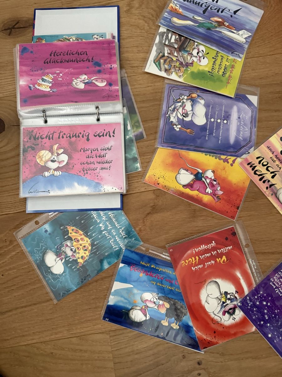 Cartoline: > 60 verschiedene Diddl Postkarten – Usato da Langenthal venduto da roux