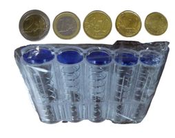 Euro Münzsortierer - Münzsammelbox transparent für Ferien