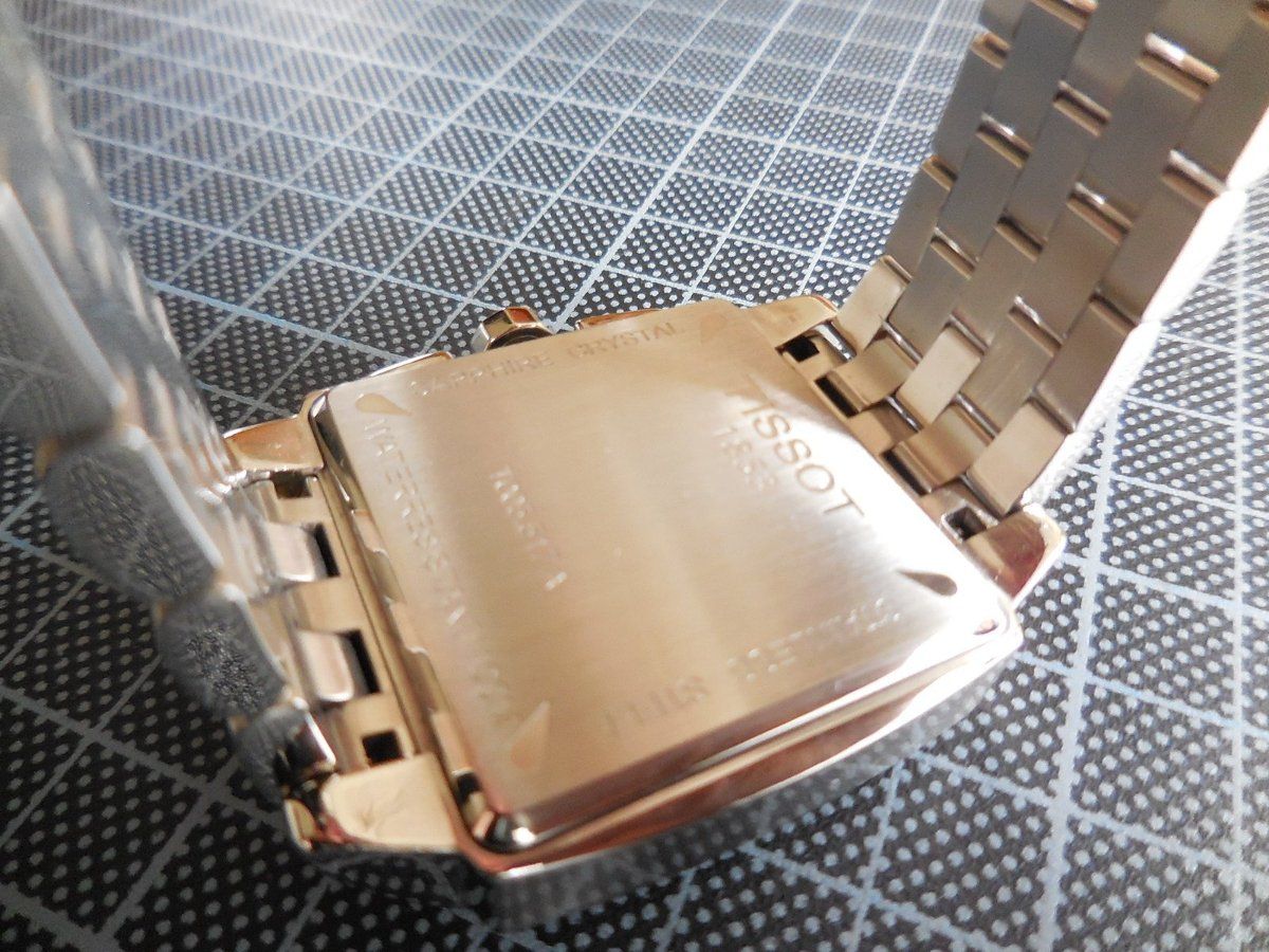 Tissot Orologi: TISSOT QUADRATO quarz chrono braun – Nuovo (secondo la descrizione) da Waldstatt venduto da 37bernhard79 5