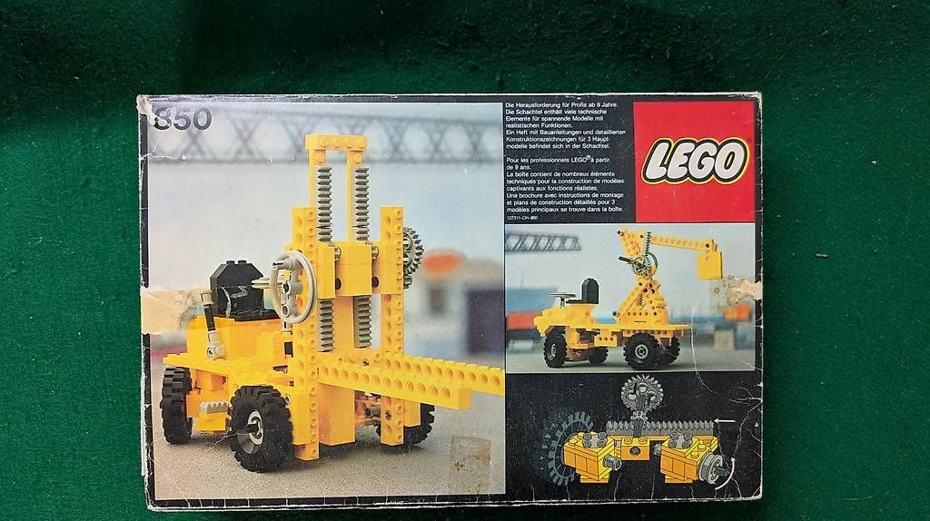 Lego Kit di costruzioni: Lego Technik 850 Gabelstapler – Usato da Männedorf venduto da Flu73