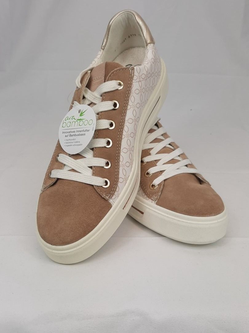 Scarpe da donna: ARA COURTYARD Sneaker brauncombi Bamboo Gr. 40.5 – Nuovo e nell'imballaggio originale da Seuzach venduto da VT-Collections1 1