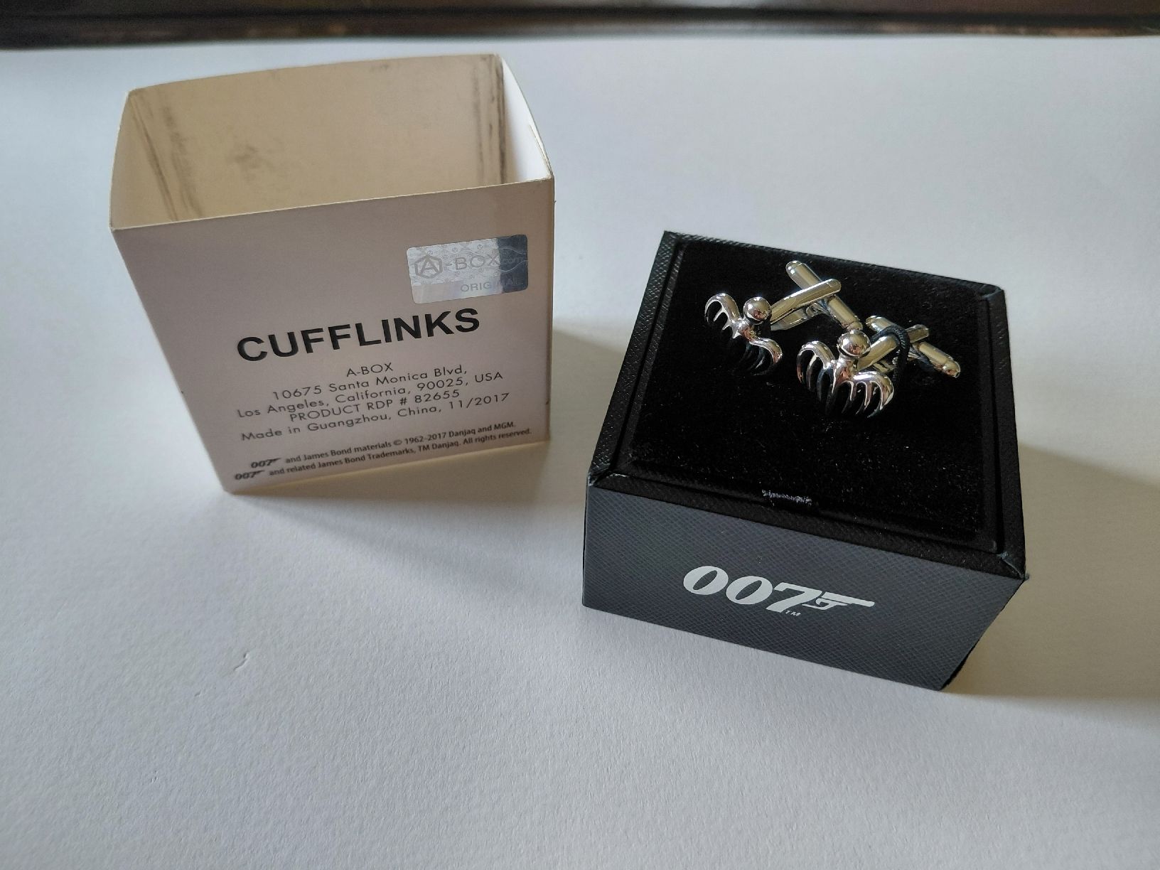 Manschettenknöpfe: Manschettenknöpfe Cufflinks 007 James Bond – Neu (gemäss Beschreibung) aus Flumenthal von frfi