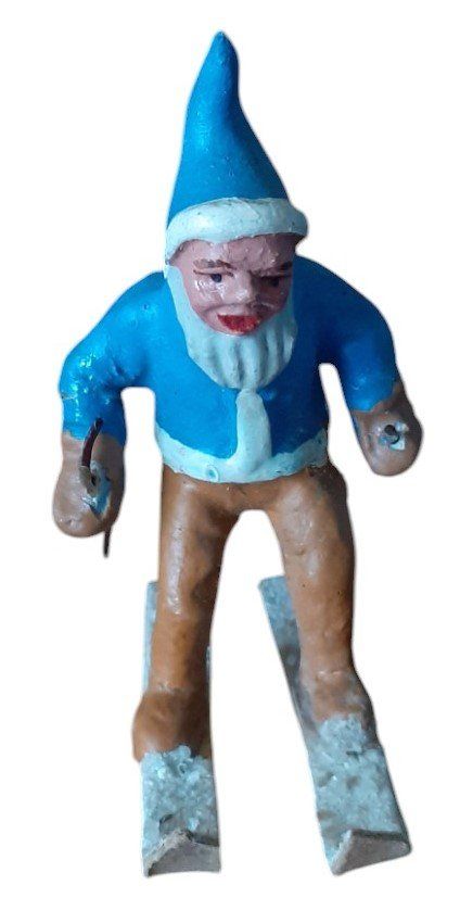 Tutte le decorazioni: Figur Zwerg auf Skiern – Usato da Mörschwil venduto da antiksalon 2