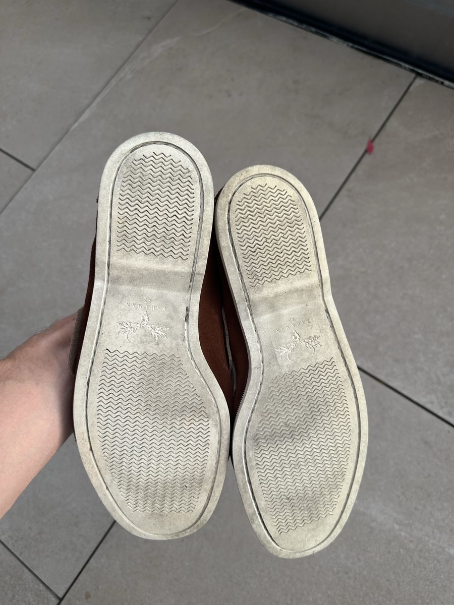 Scarpe da uomo: Boots-Schuhe Wildleder Gr. 43 – Usato da Zürich venduto da SunnySeller 3