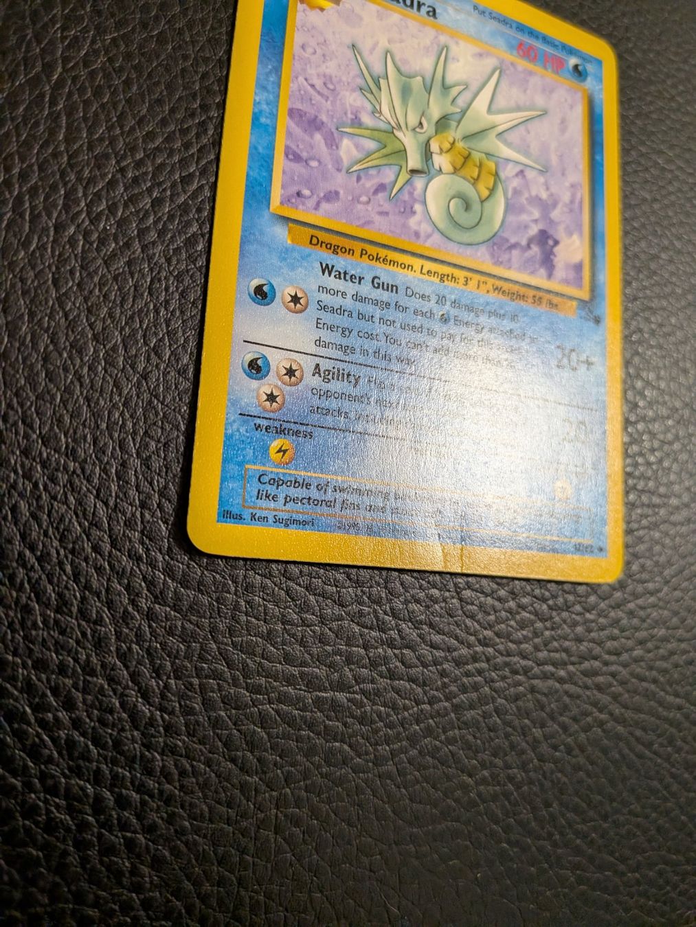 Pokémon Carte collezionabili: Fossil Seadra 42/62 Ab 1 – Usato da Paradiso venduto da Pkmn10 1