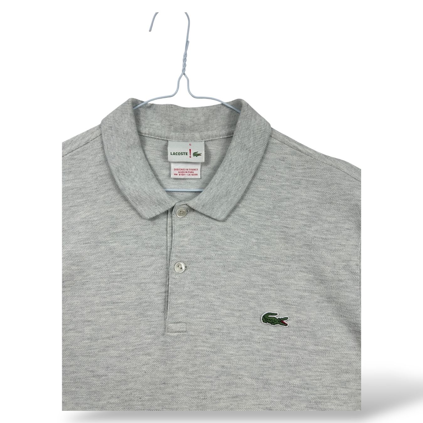 Lacoste Magliette Polo: Polo Lacoste Live Gris - Taille L – Nuovo (secondo la descrizione) da Hauterive NE venduto da Leo_o 1