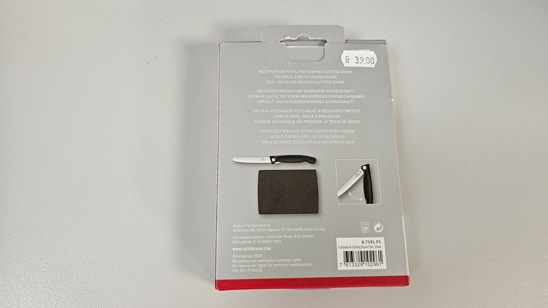 Victorinox Messer: Victorinox Swiss Classic Messer - Set – Neu und originalverpackt aus Jegenstorf von Bracher_Mail-House 3