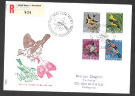 FDC Pro Juventute Serie 1969 ET 1.12.1969 schön illustriert