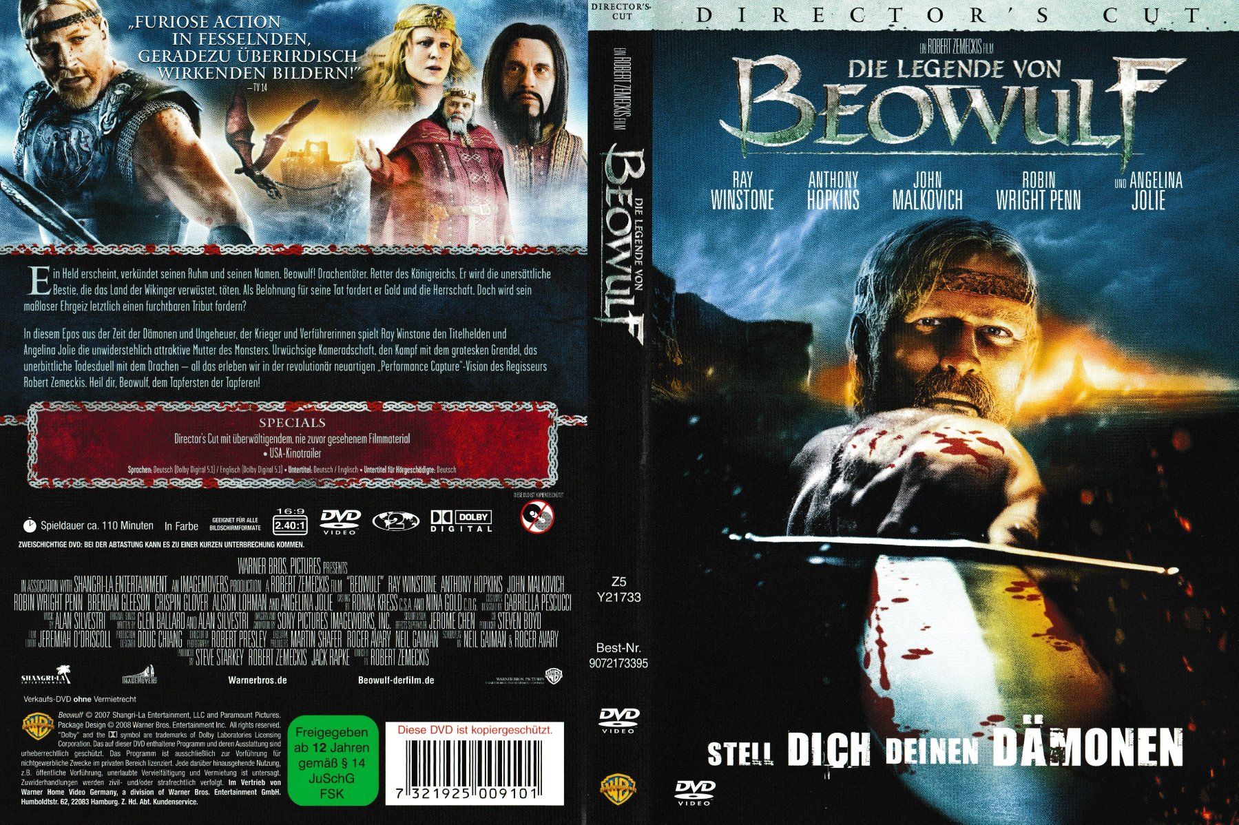 Tutti i DVDs: DVD - Die Legende von Beowulf – Usato da Langnau am Albis venduto da MediaRescuerKeLoX