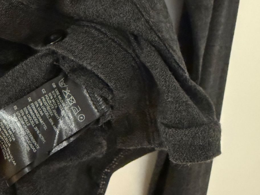 H&M Giacche: Cardigan H&M Anthrazit Gr. S – Usato da Wabern venduto da fengshui63 3
