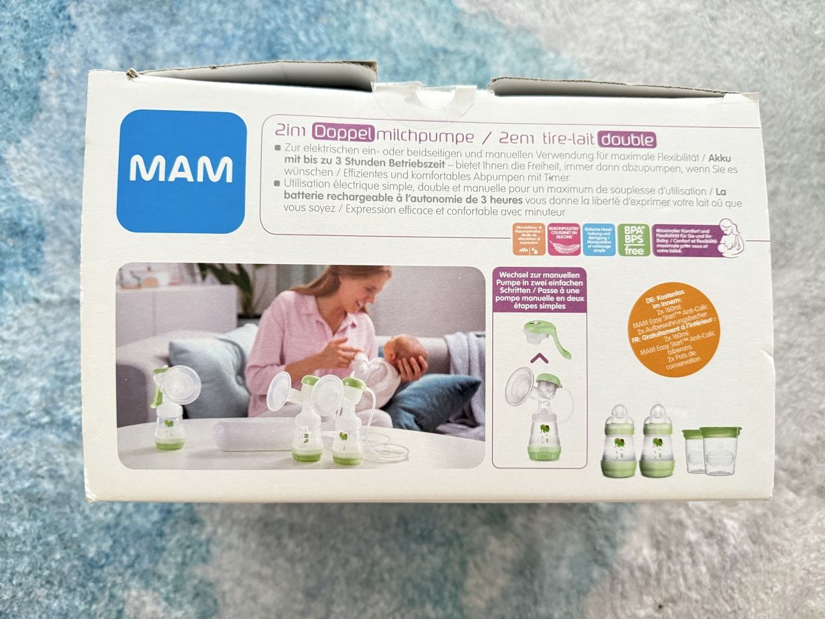 Mam Stillzubehör: MAM 2-in-1 Double Electric Breast Pump + Philips Sterilizer – Gebraucht aus Pratteln von ole_lm65 1