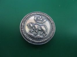 Ulrich Sauter,Basel-Knopf Broche um 1915-Silber