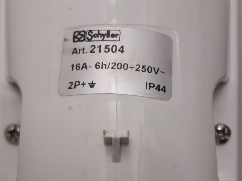 GIFAS Stecker: Wandstecker CEE 16  230V  6h IP44 – Neu (gemäss Beschreibung) aus Steinerberg von Flora87 1