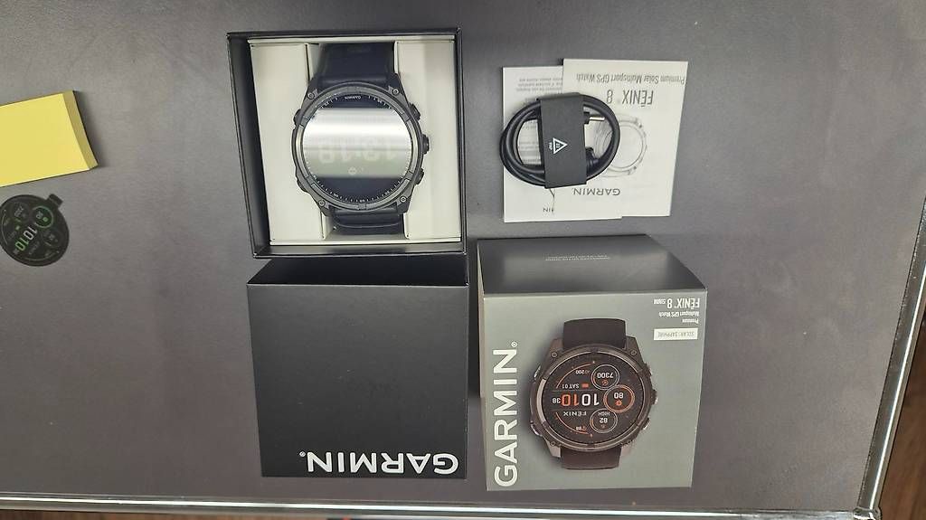 Smartwatch: Garmin Fenix 8 Solar Sapphere – Gebraucht aus Luzern von matbachmann 1