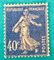 Briefmarken aus Frankreich Säerin  